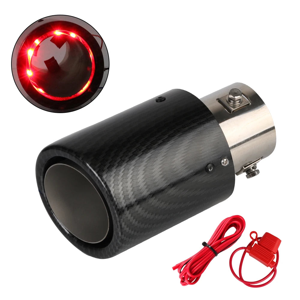 LED Carbon Exhaust Tip