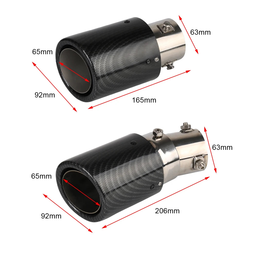 LED Carbon Exhaust Tip