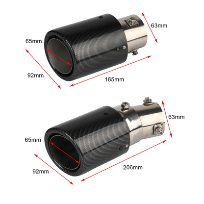LED Carbon Exhaust Tip