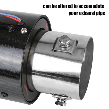 LED Carbon Exhaust Tip