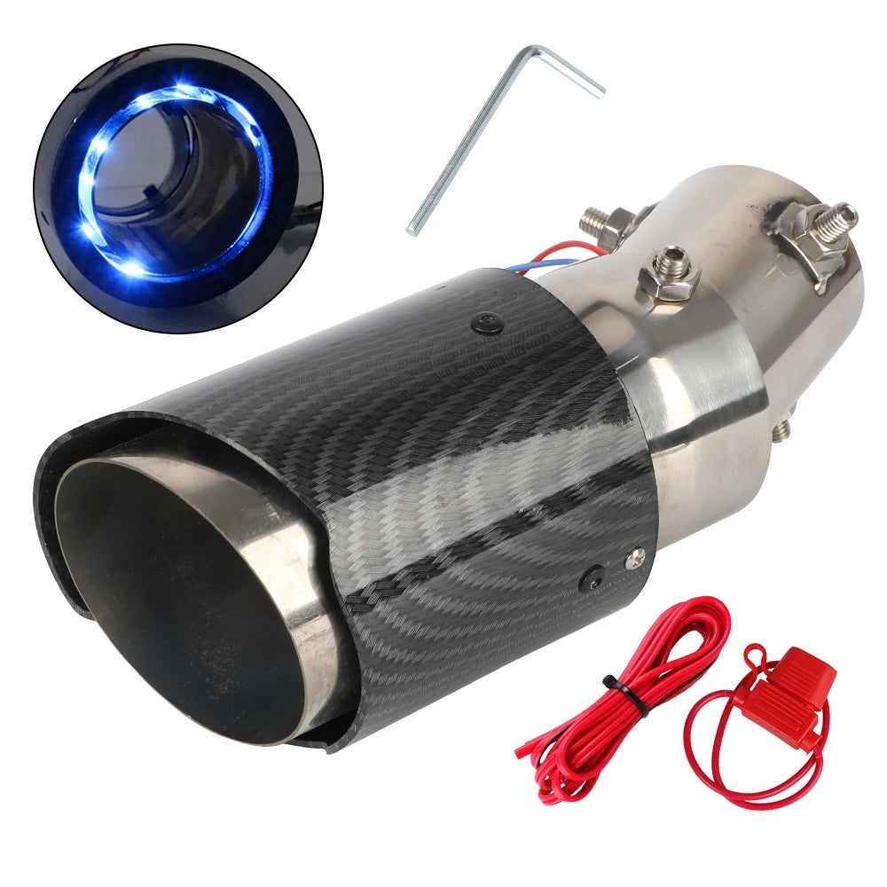 LED Carbon Exhaust Tip