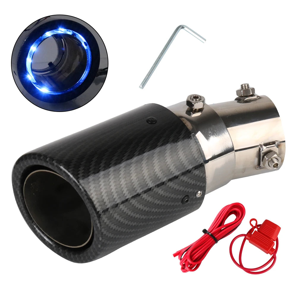LED Carbon Exhaust Tip