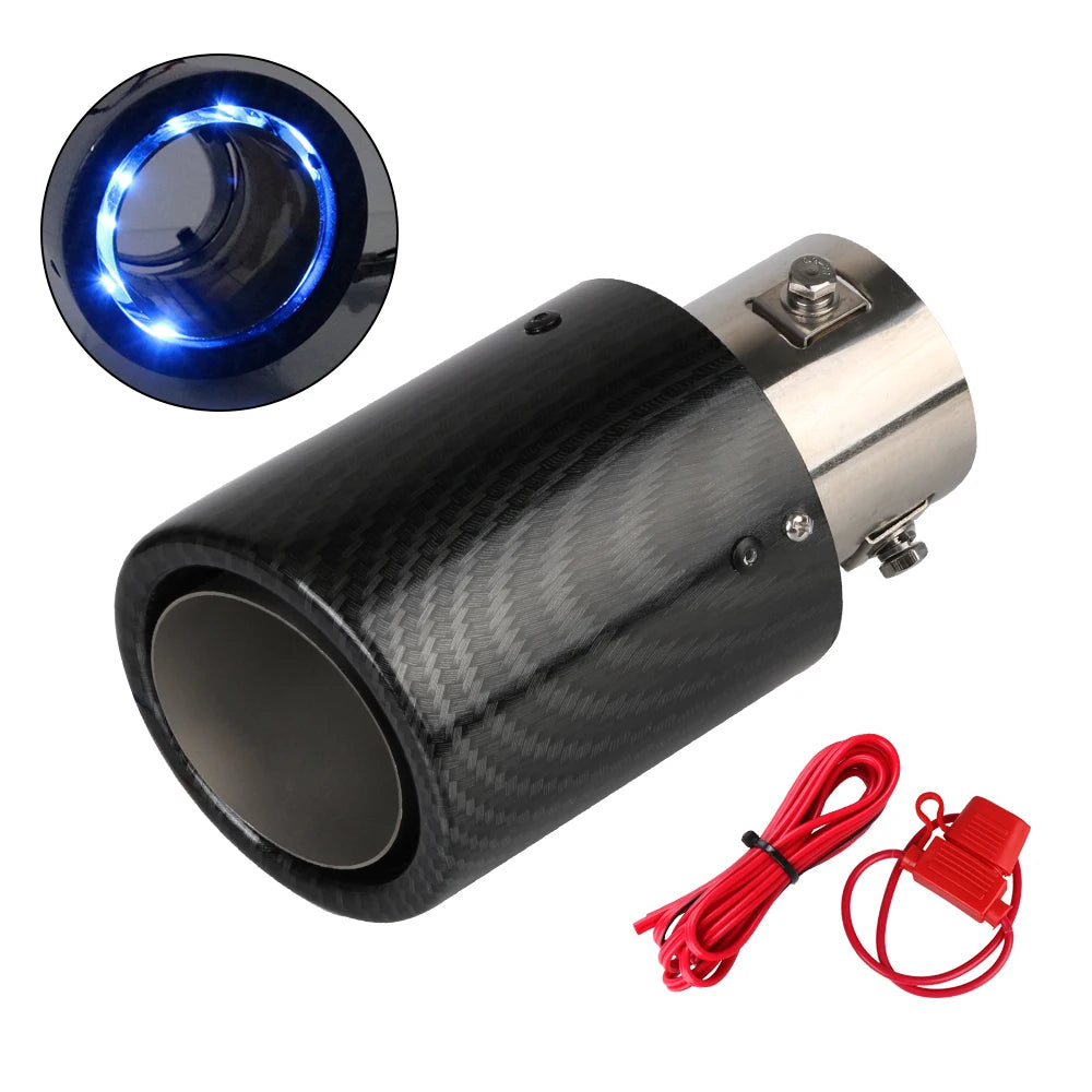 LED Carbon Exhaust Tip